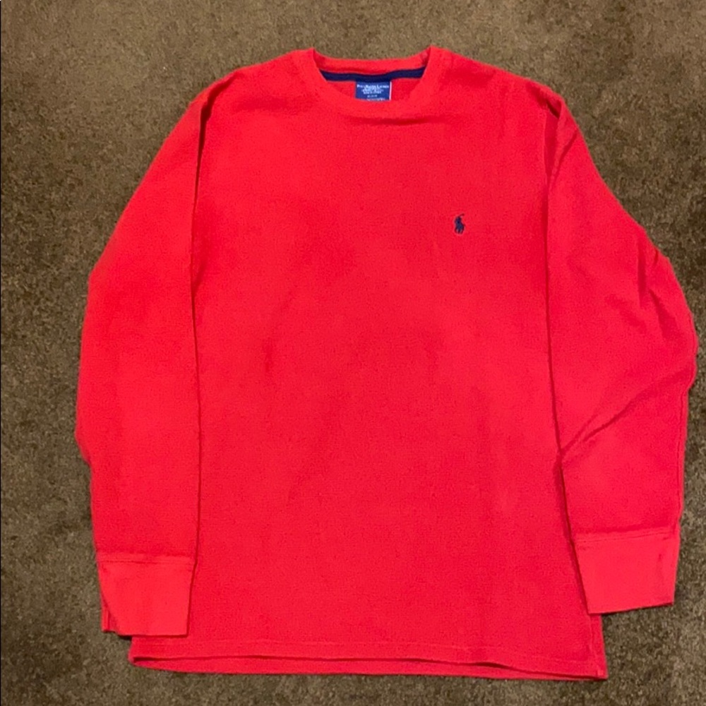 Polo long sleeve tee